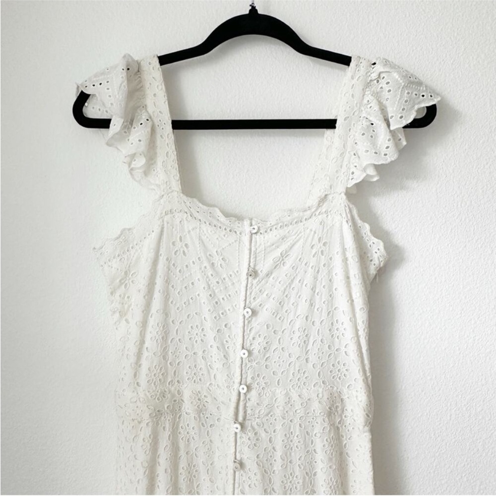 NWT Veronica Beard Aislin Eyelet Maxi Dress - size 2 - Picture 9 of 12